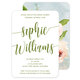 Green Large Swoosh Names Invitations Image 6 of 6